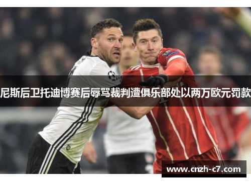 尼斯后卫托迪博赛后辱骂裁判遭俱乐部处以两万欧元罚款